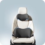 (draft) cicido paket bantal sandaran mobil kepala & pinggang super ergonomis angel wings cooling memory foam anti bakteri