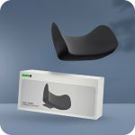 (draft) cicido set headrest & lumbar support mobil dual feel cooling memory foam set sandaran kepala & pinggang mobil premium clone