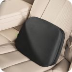 (draft) cicido set headrest & lumbar support mobil dual feel cooling memory foam set sandaran kepala & pinggang mobil premium